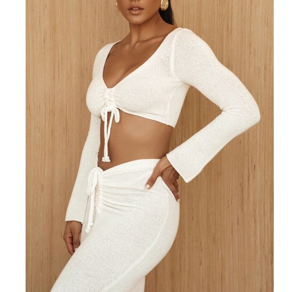 JLUXLABEL White Resort Two-piece Skirt Set - Picture 2 of 7